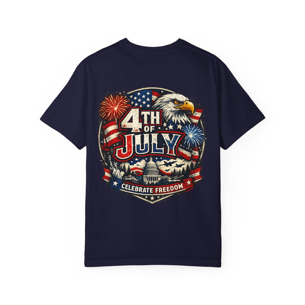 4th of July Eagle T-Shirt — Celebrate Freedom Patriotic Tee
