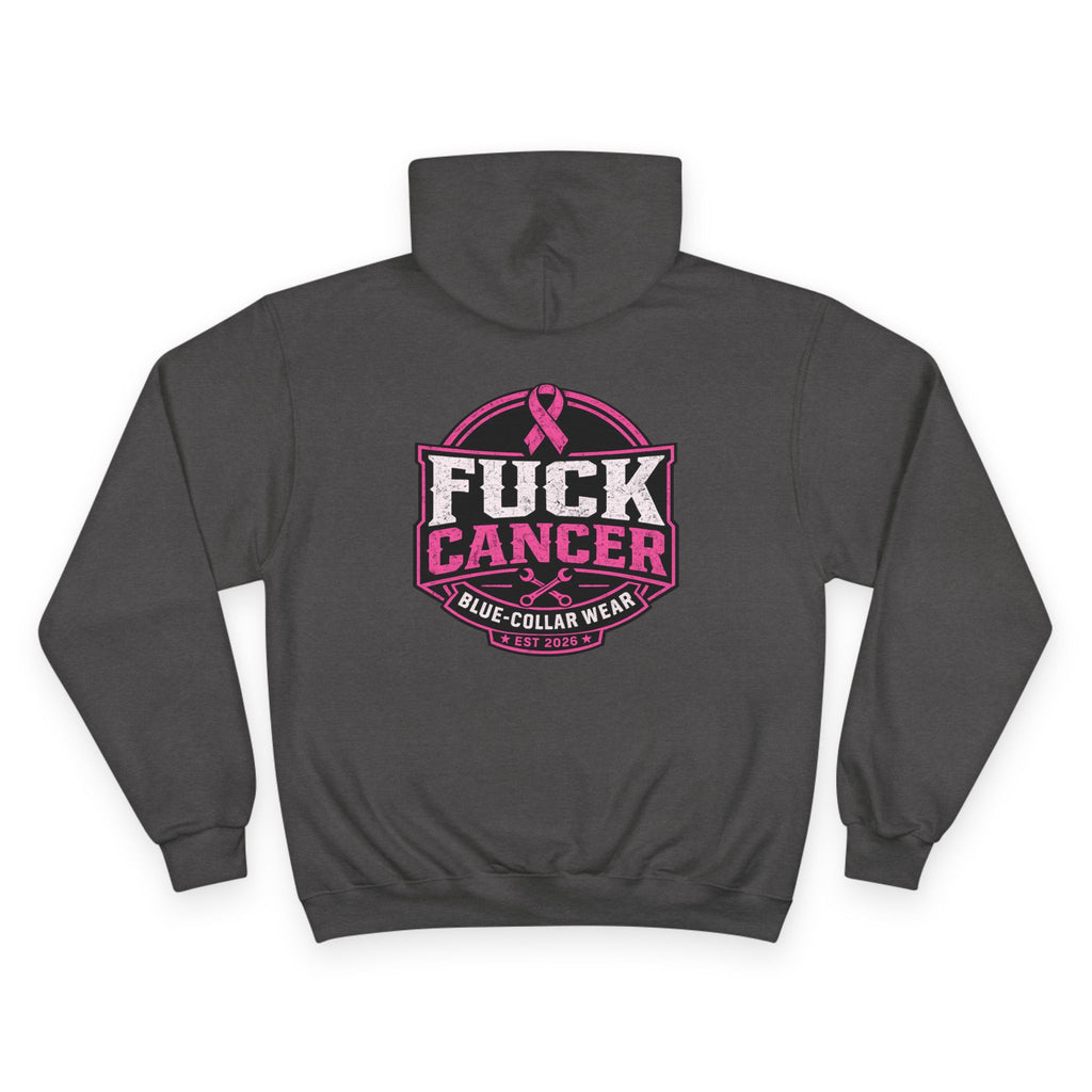 Fuck Cancer Hoodie — Pink Ribbon Awareness Champion Hoodie