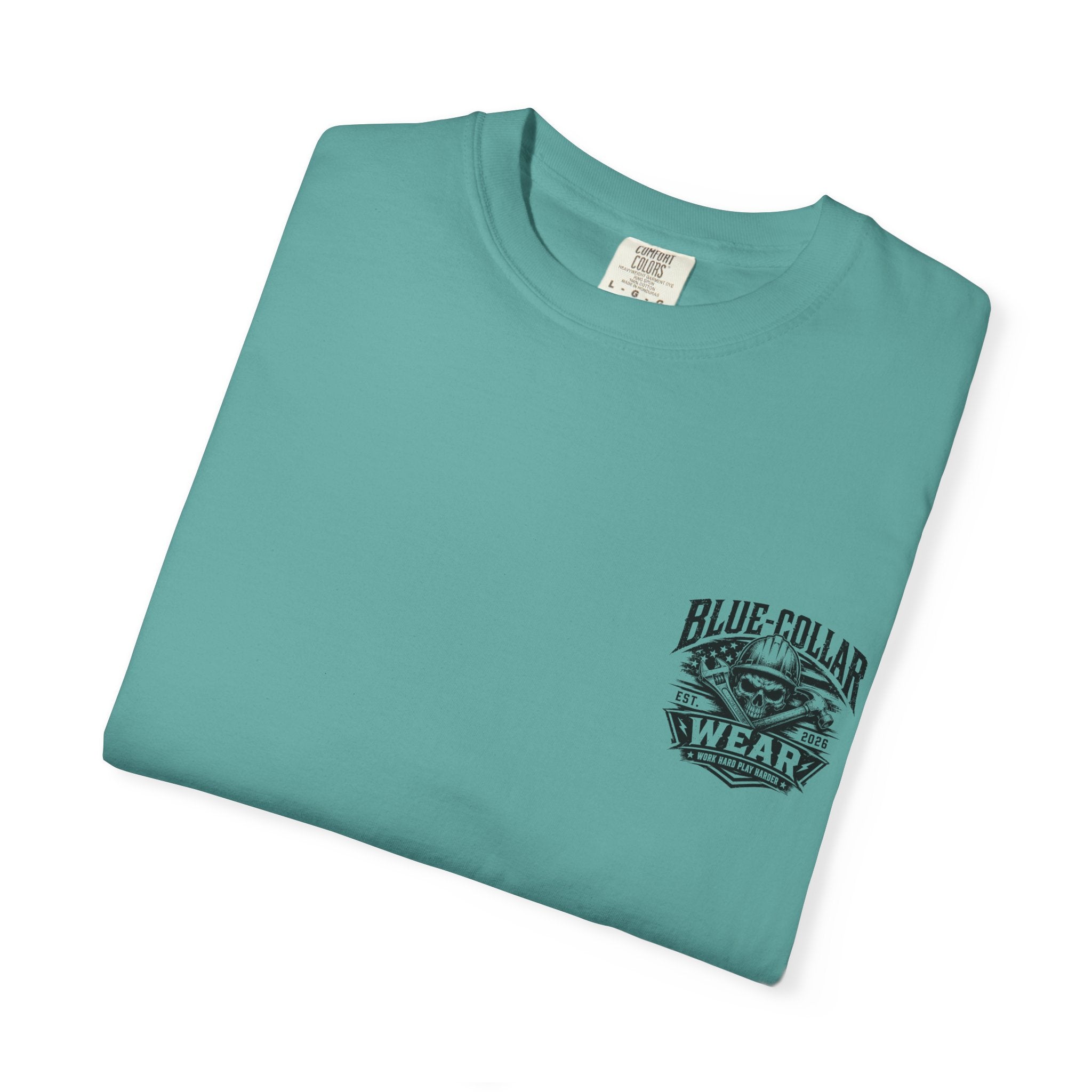 Oil Rig Illustration T-shirt | Fuck Fight Trip Pipe