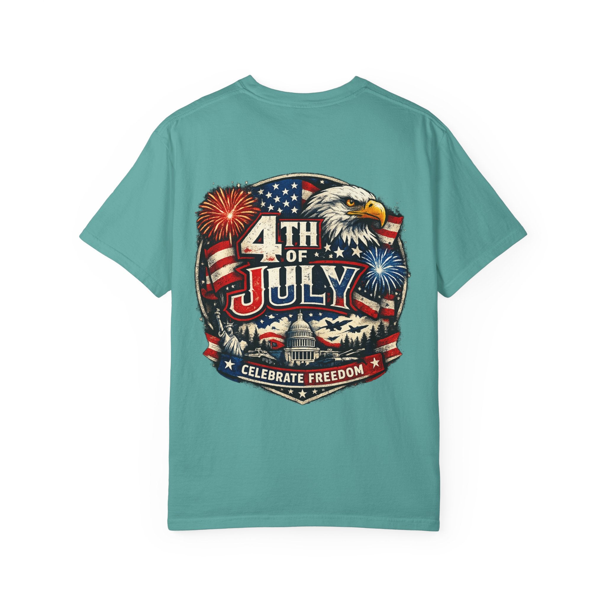 4th of July Eagle T-Shirt — Celebrate Freedom Patriotic Tee