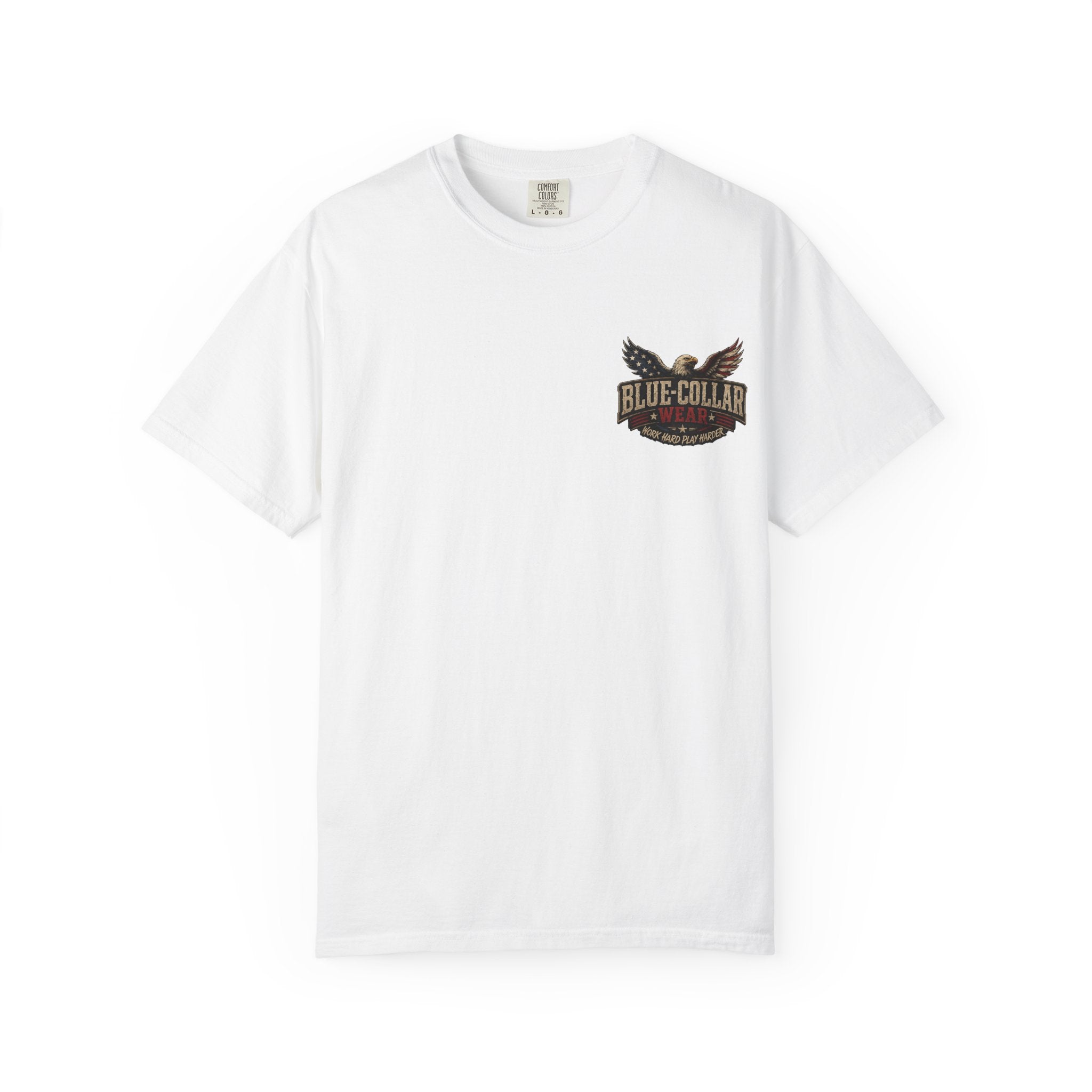 Patriotic 'America Land of the Free' T-Shirt — Eagle & Flag Graphic