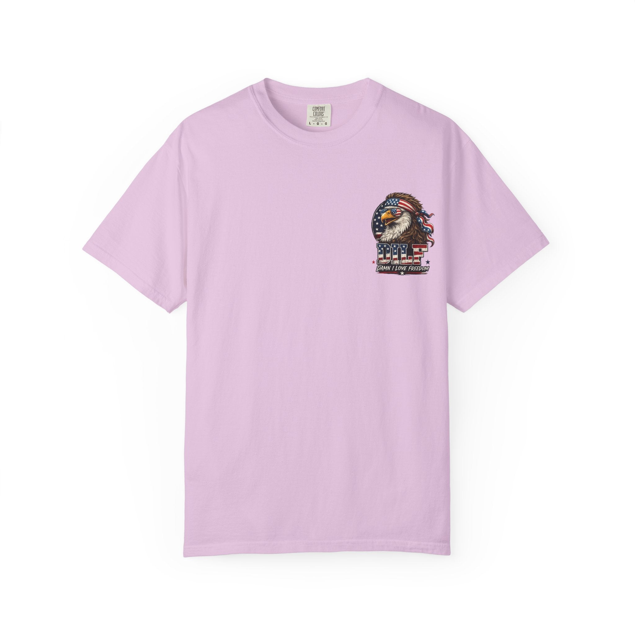 DILF Eagle T-Shirt — Patriotic "Damn I Love Freedom" Graphic Tee