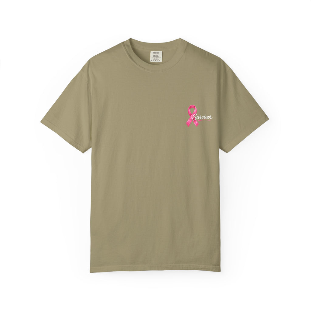 Breast Cancer Survivor T-Shirt — 'Survivor' Pink Ribbon Awareness Tee