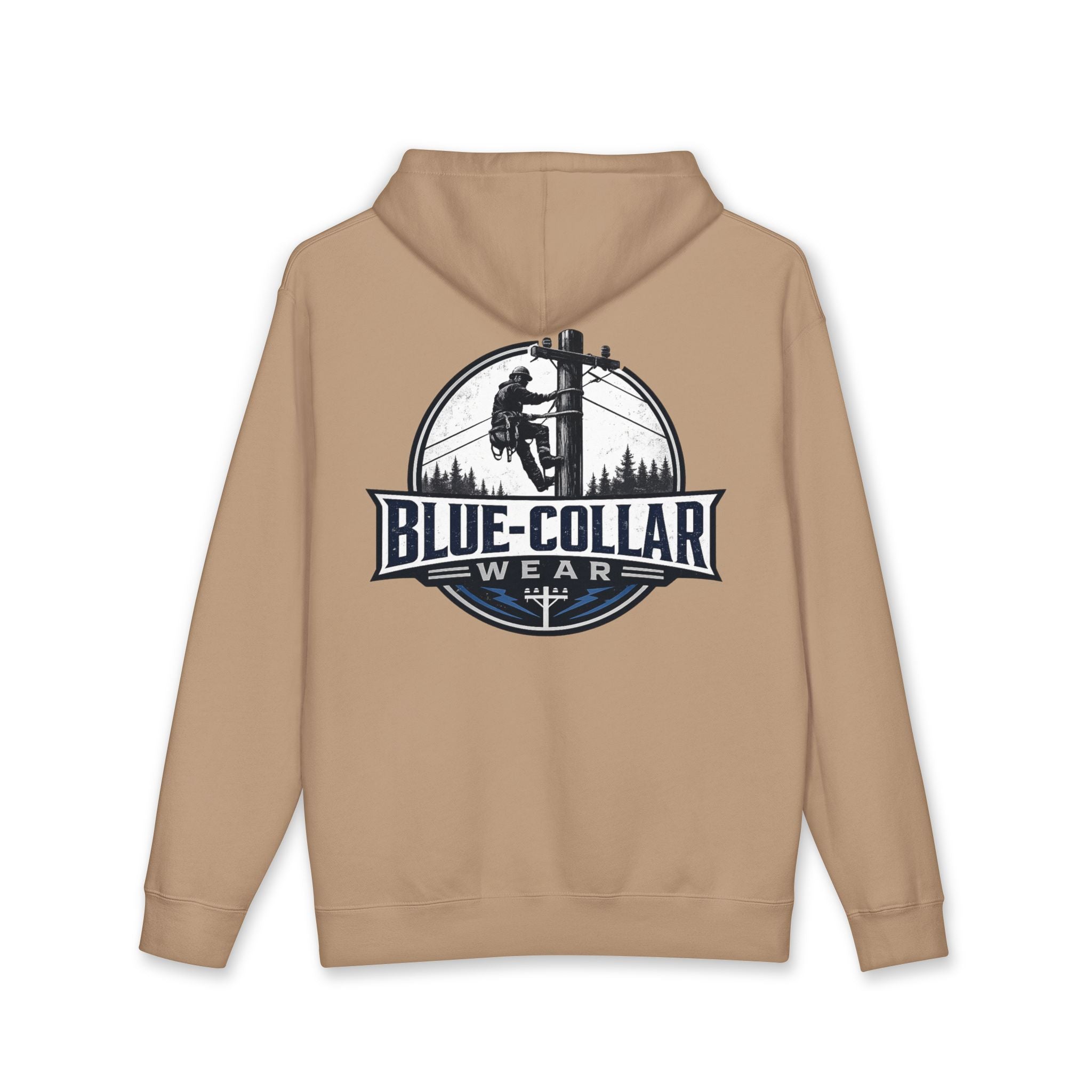 Blue-Collar Wear Hoodie — Lineman Workwear Pullover