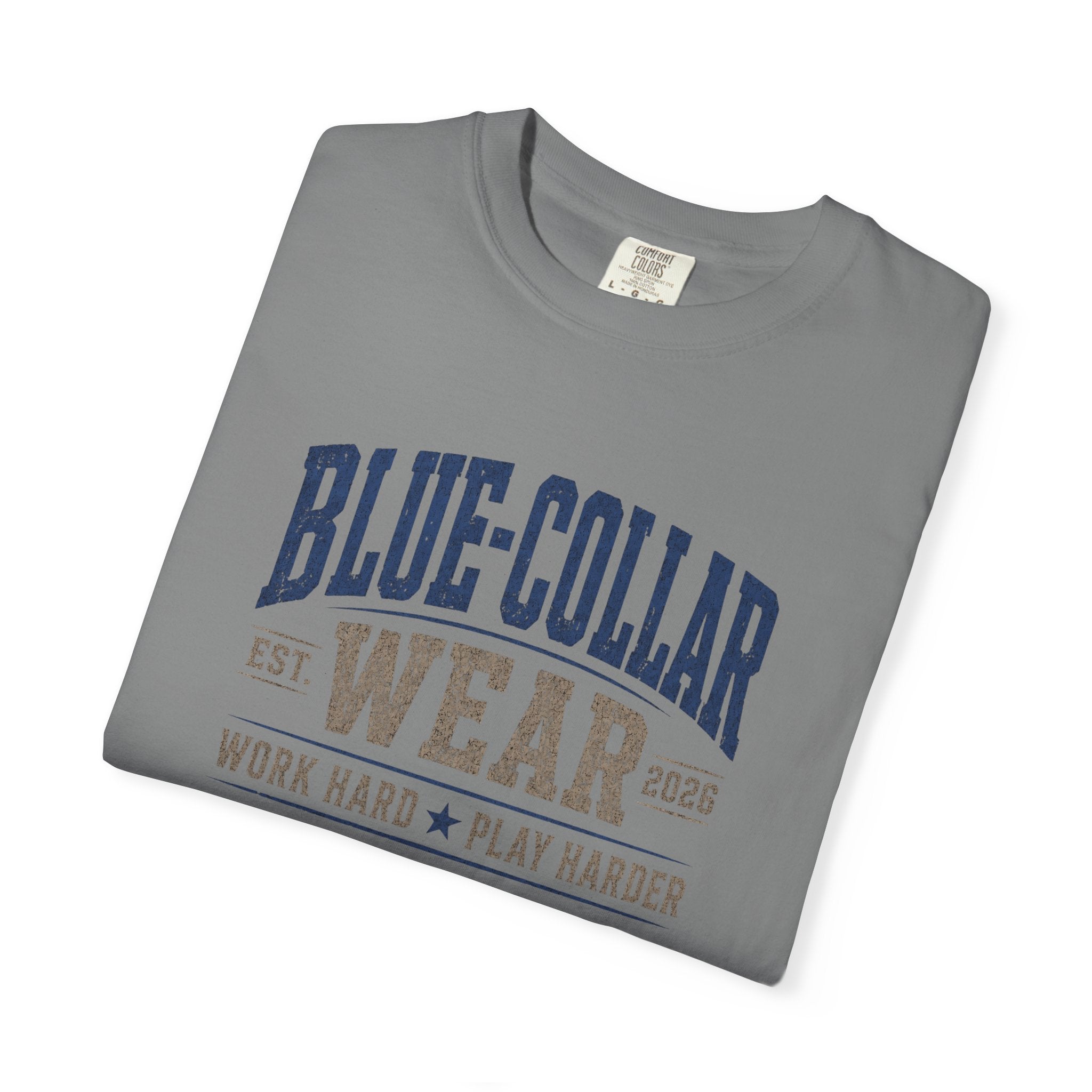 Blue-Collar Wear "Lord Just Get Us Through Hell Week" Work T-Shirt