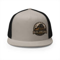 Blue Collar Workwear Trucker Cap — Lead On Team Vintage Construction Logo