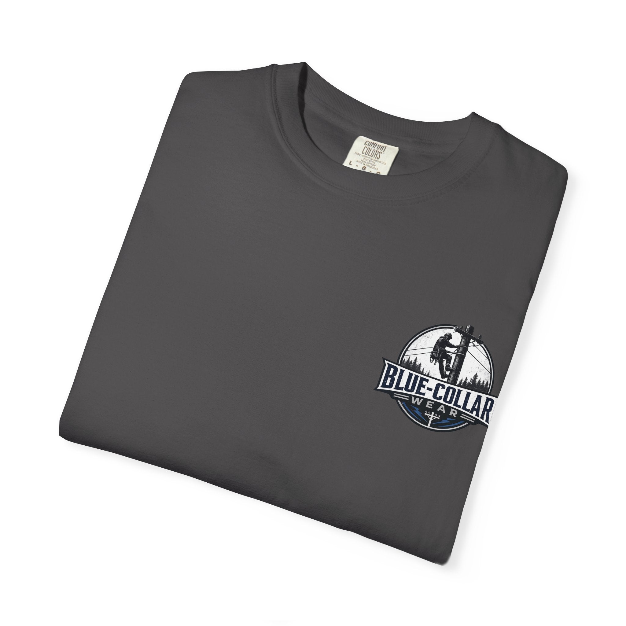 Blue-Collar Wear T-Shirt — Lineman Utility Work Tee
