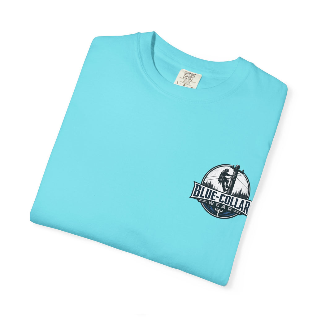 Blue-Collar Wear T-Shirt — Lineman Utility Work Tee