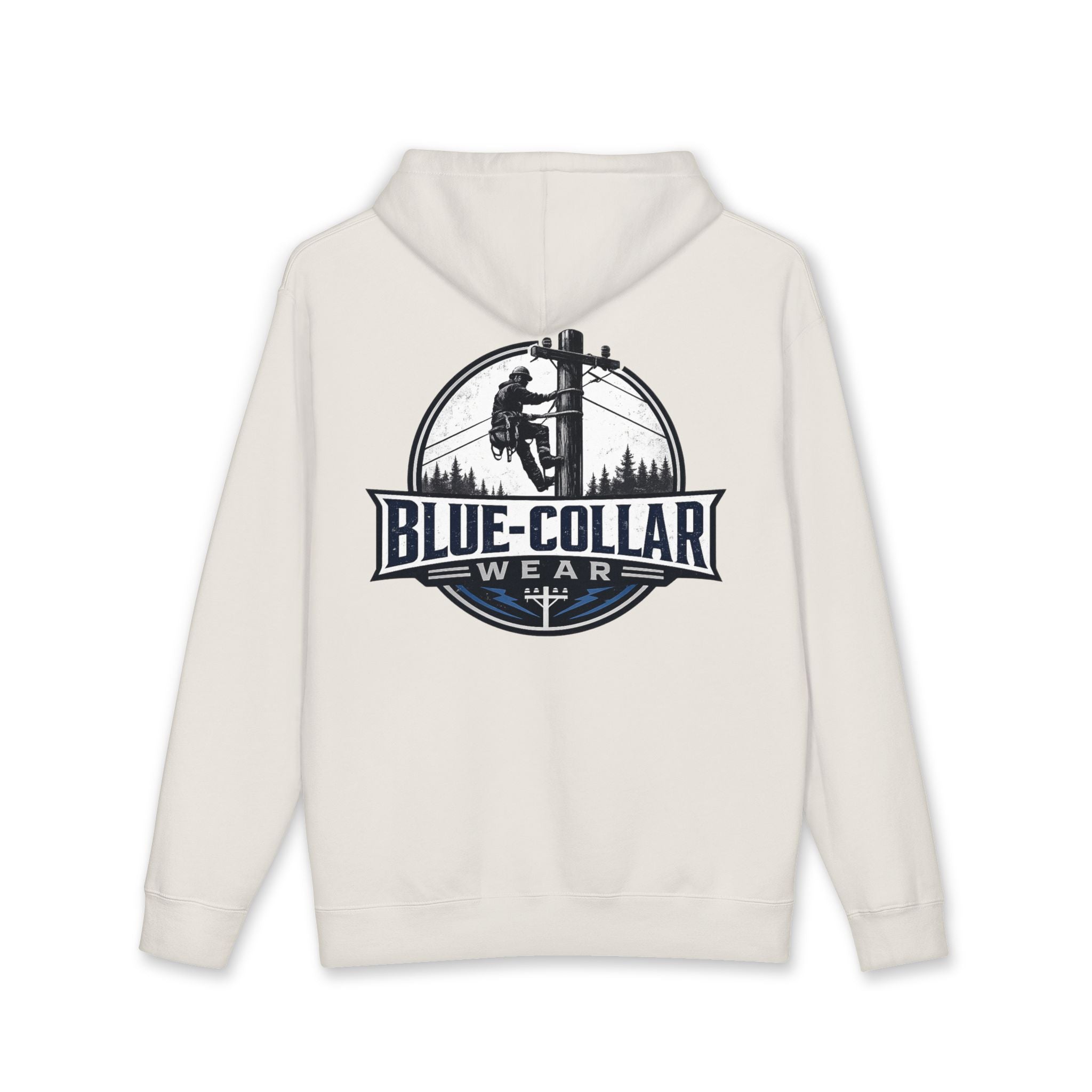 Blue-Collar Wear Hoodie — Lineman Workwear Pullover