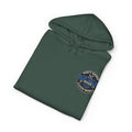 Blue-Collar Workwear Hoodie — "Dirty Hands, Clean Money" Chest & Back Graphic