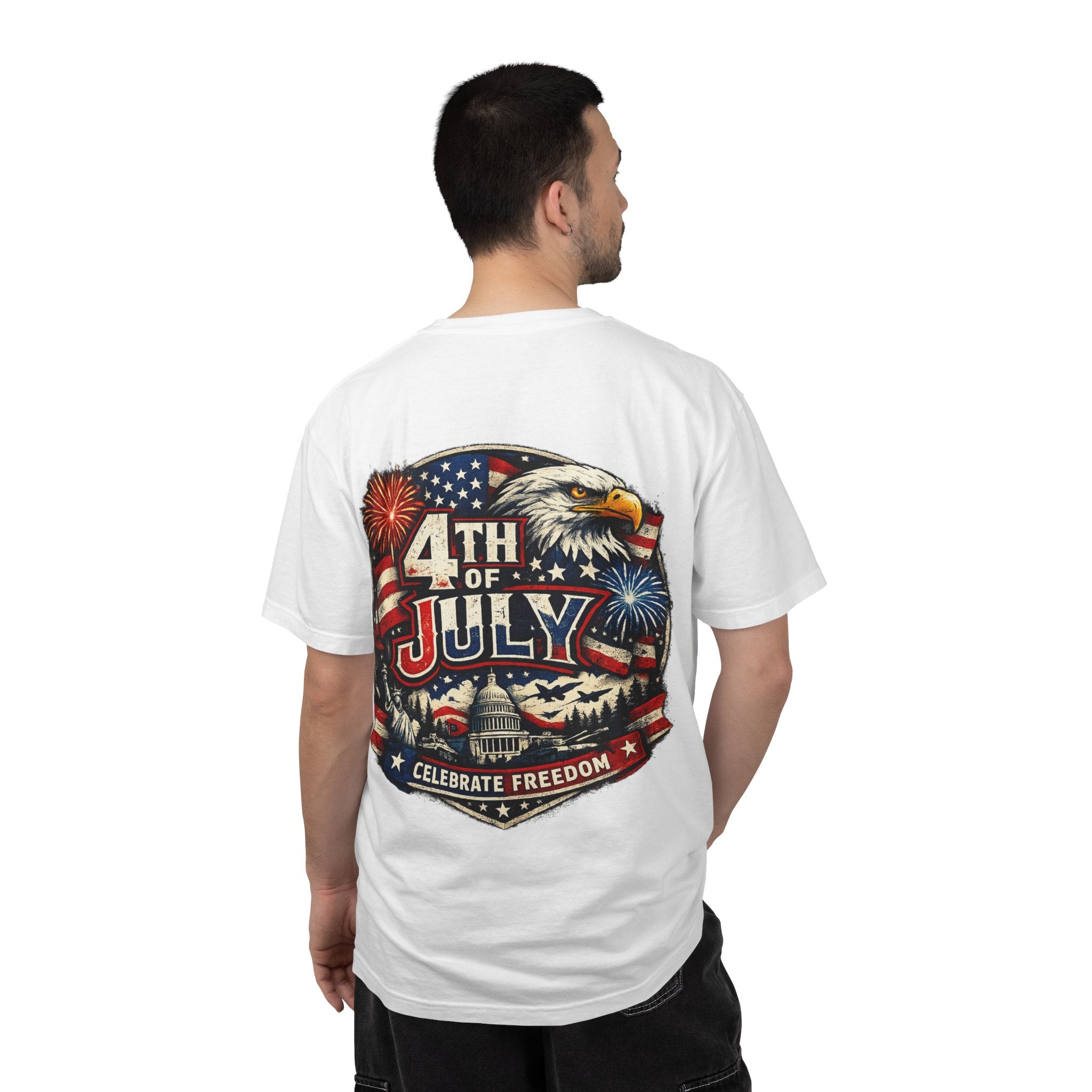 4th of July Eagle T-Shirt — Celebrate Freedom Patriotic Tee