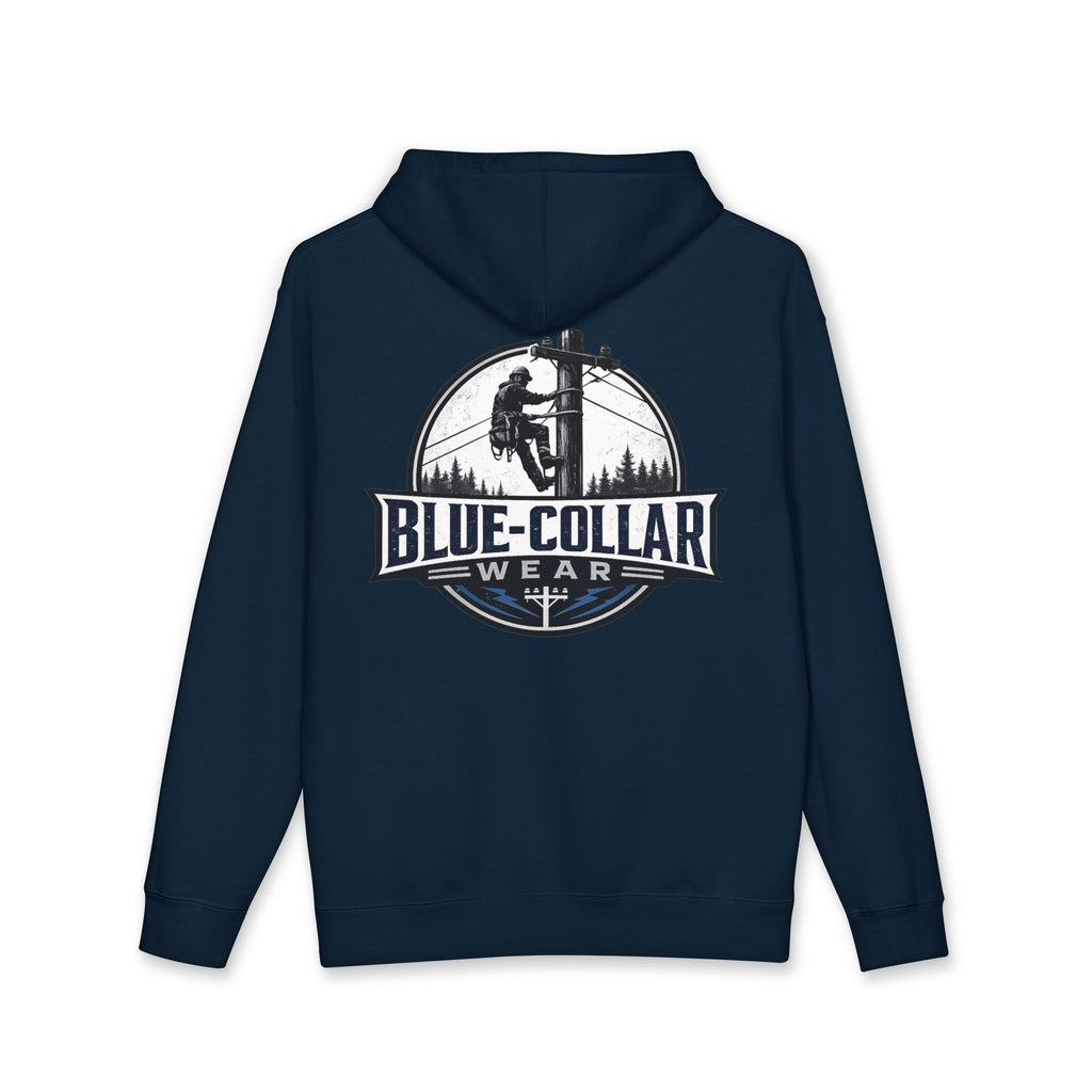 Blue-Collar Wear Hoodie — Lineman Workwear Pullover