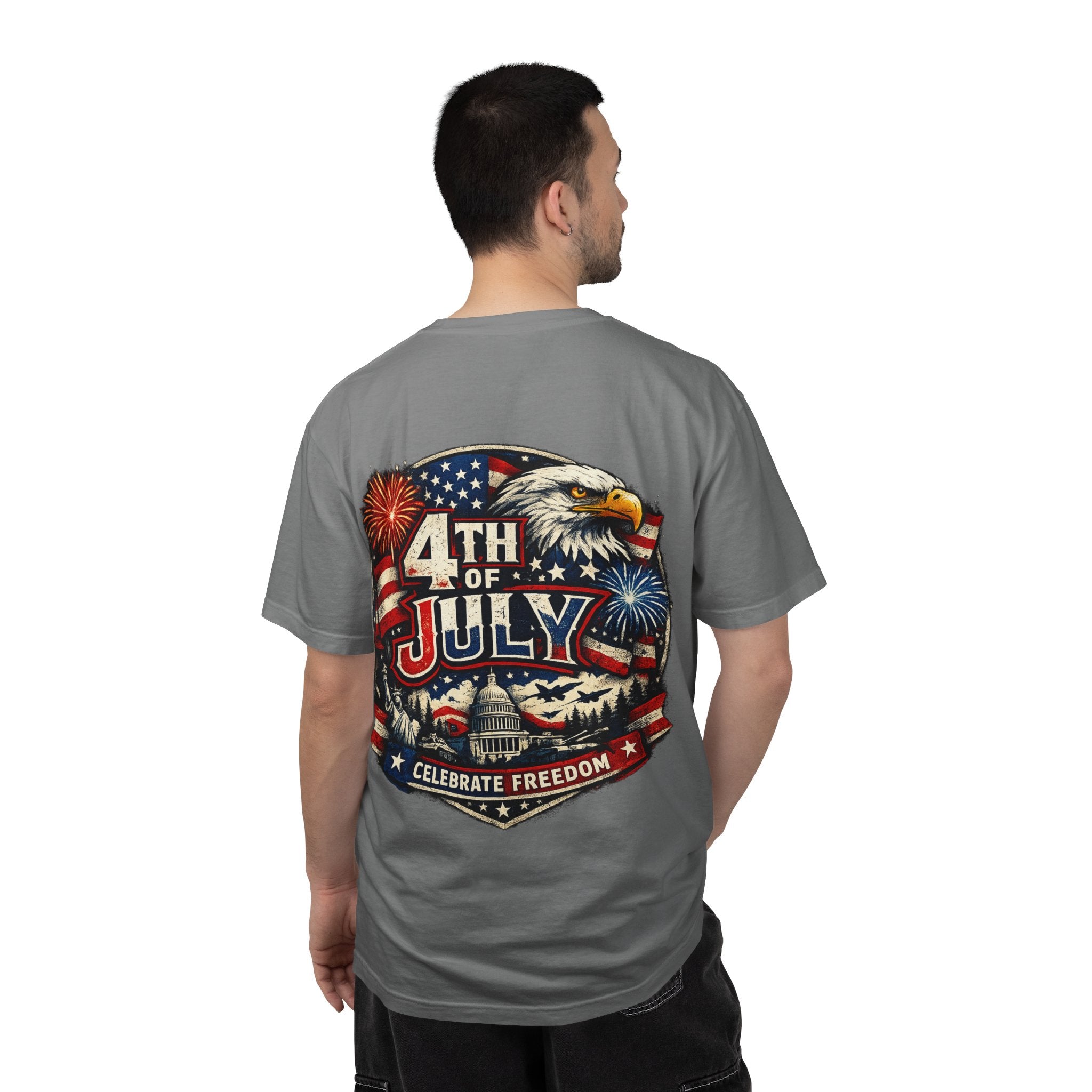 4th of July Eagle T-Shirt — Celebrate Freedom Patriotic Tee