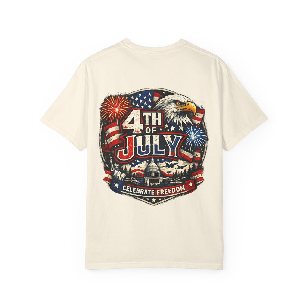 4th of July Eagle T-Shirt — Celebrate Freedom Patriotic Tee