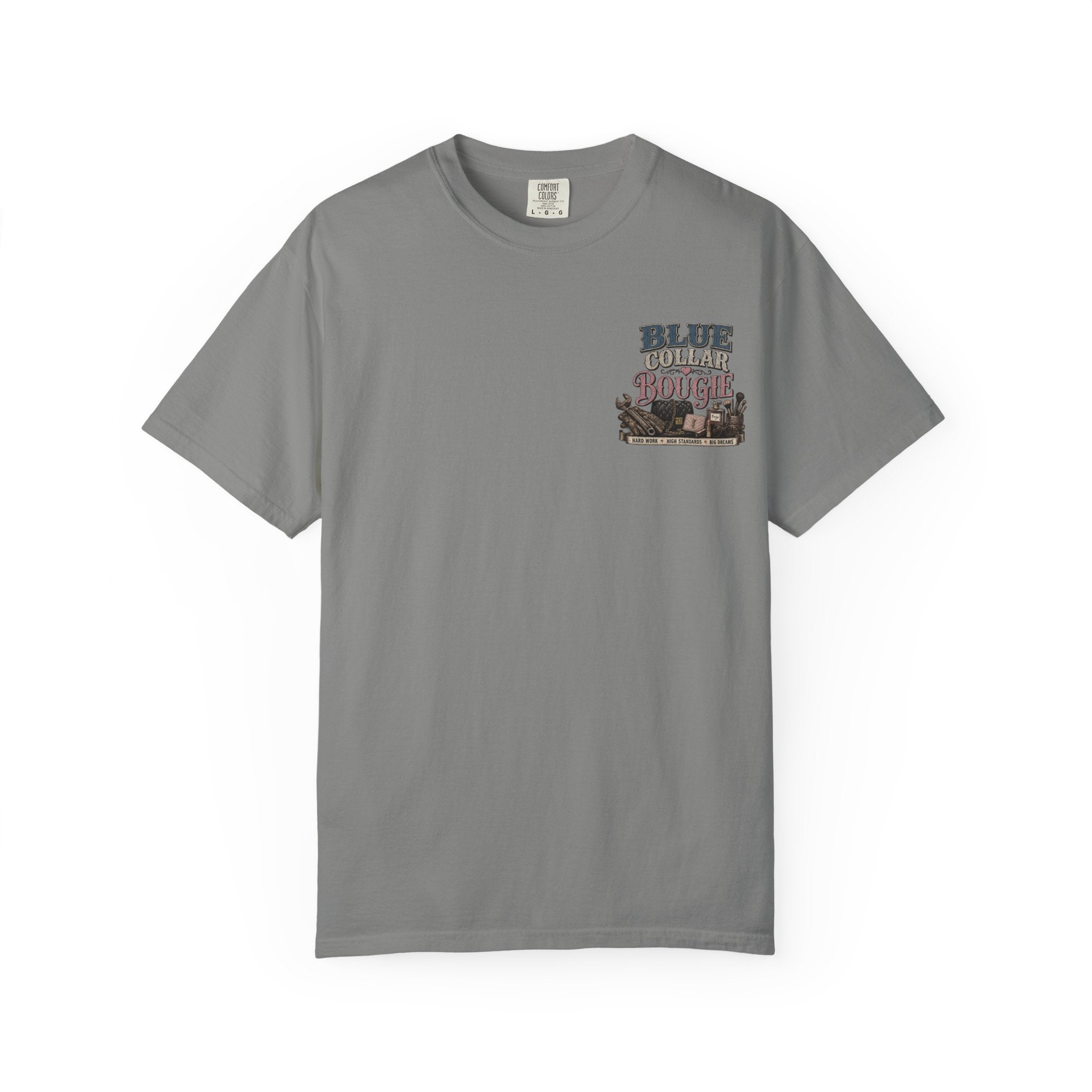 Blue Collar Bougie T-Shirt — Workwear Vintage Graphic Tee