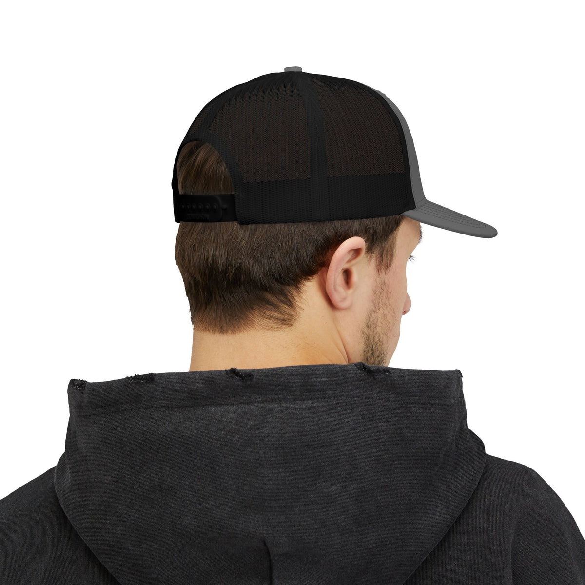 Blue Collar Trucker Cap – Retro Workwear Snapback Hat
