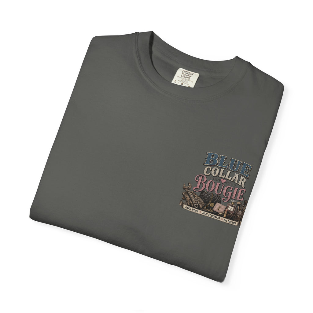 Blue Collar Bougie T-Shirt — Workwear Vintage Graphic Tee