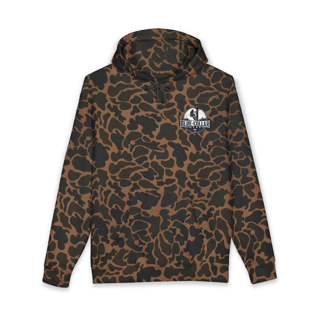 Blue-Collar Wear Hoodie — Lineman Workwear Pullover