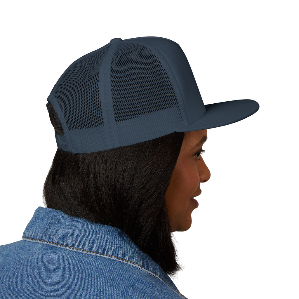 Blue Collar Wife Trucker Cap – Leopard Print Workwife Snapback