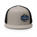 Blue-Collar Workwear Trucker Cap — "Dirty Hands Clean Money" Patch