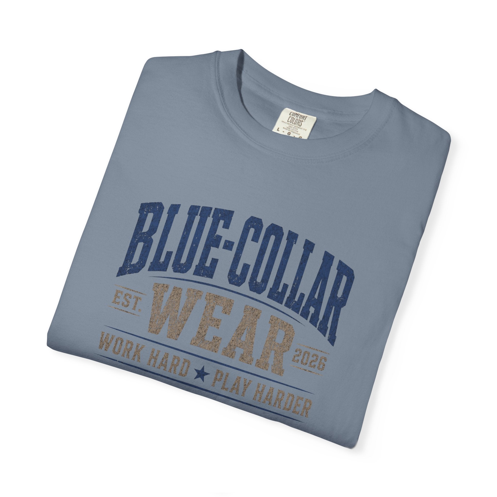 Blue-Collar Wear "Lord Just Get Us Through Hell Week" Work T-Shirt