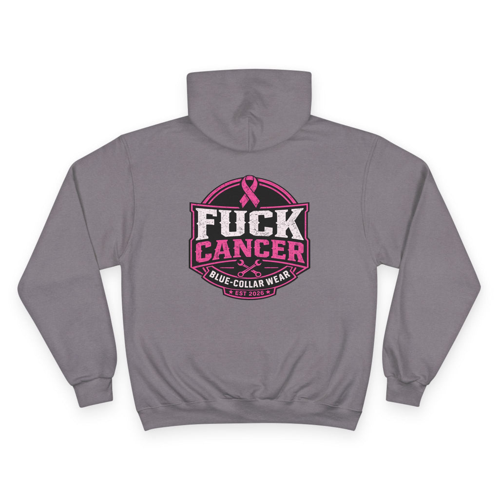Fuck Cancer Hoodie — Pink Ribbon Awareness Champion Hoodie