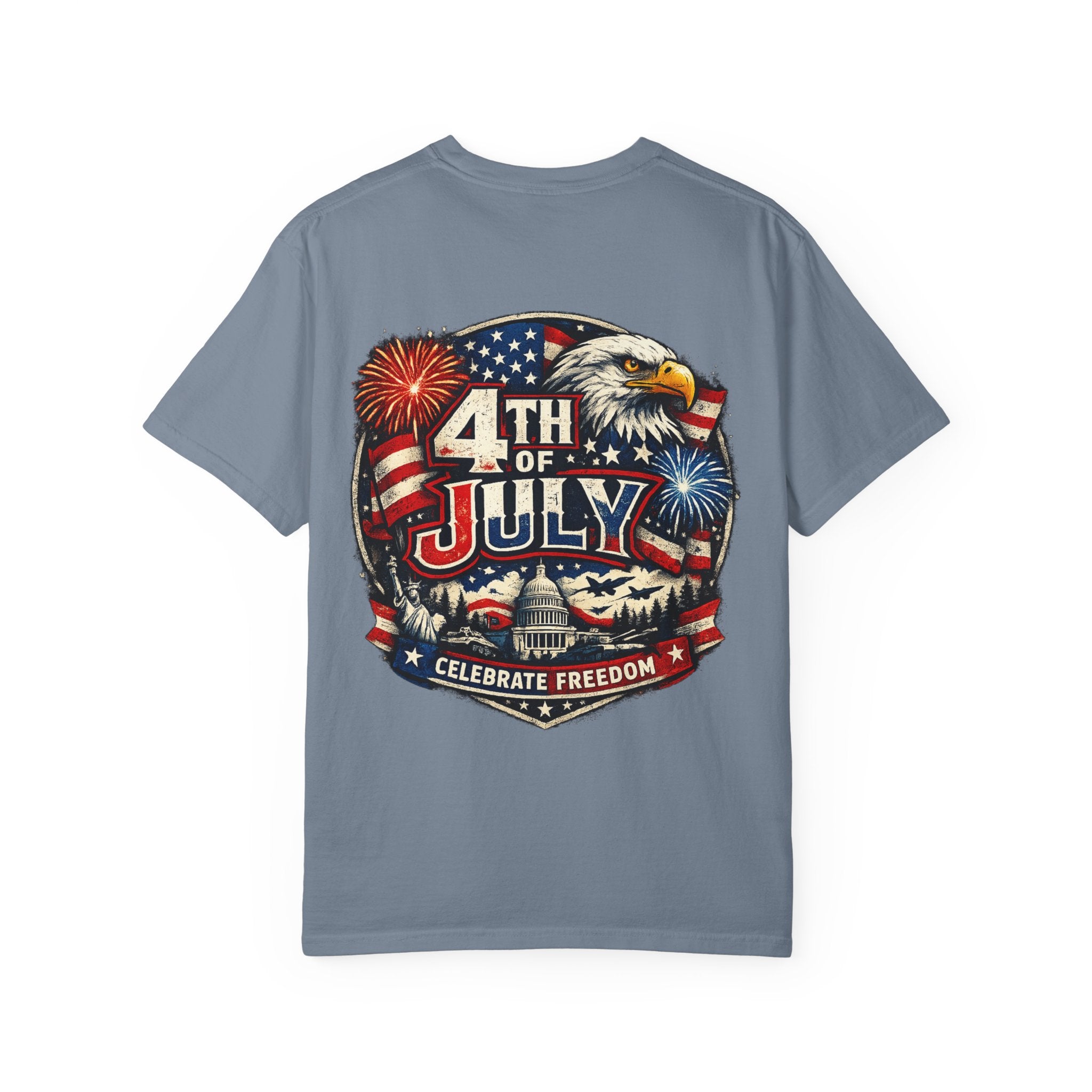 4th of July Eagle T-Shirt — Celebrate Freedom Patriotic Tee