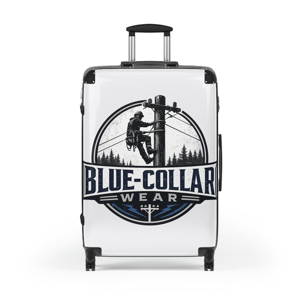 Suitcase — Blue-Collar Wear Logo Travel Luggage for Tradespeople