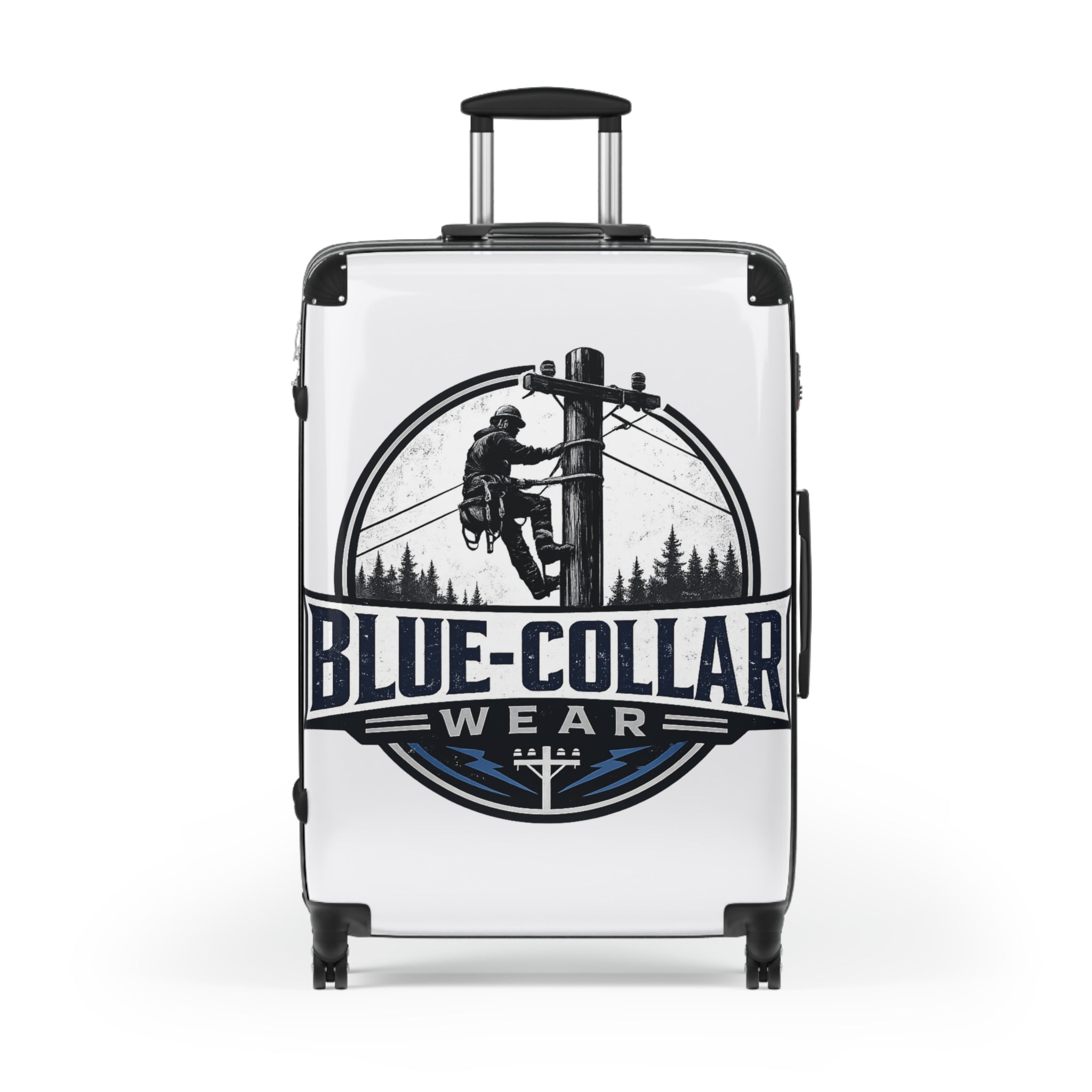 Suitcase — Blue-Collar Wear Logo Travel Luggage for Tradespeople