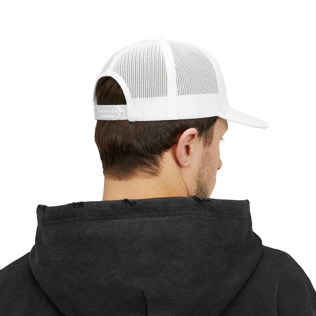 Blue Collar Trucker Cap – Retro Workwear Snapback Hat