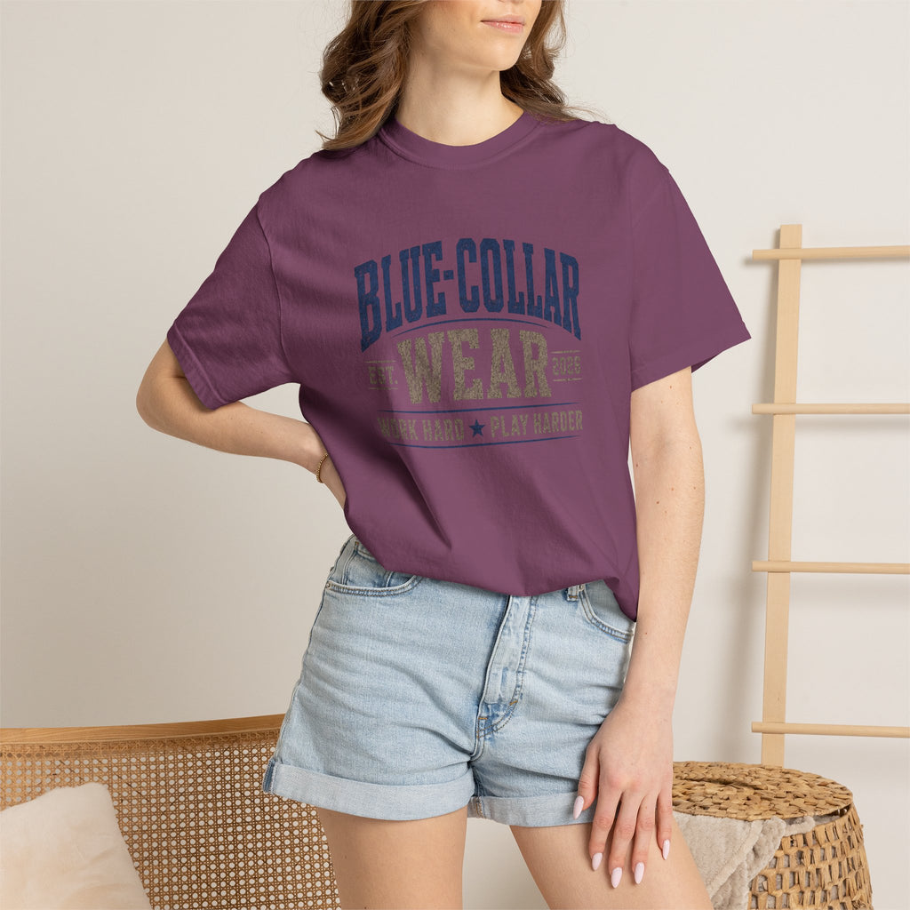 Blue-Collar Wear "Lord Just Get Us Through Hell Week" Work T-Shirt