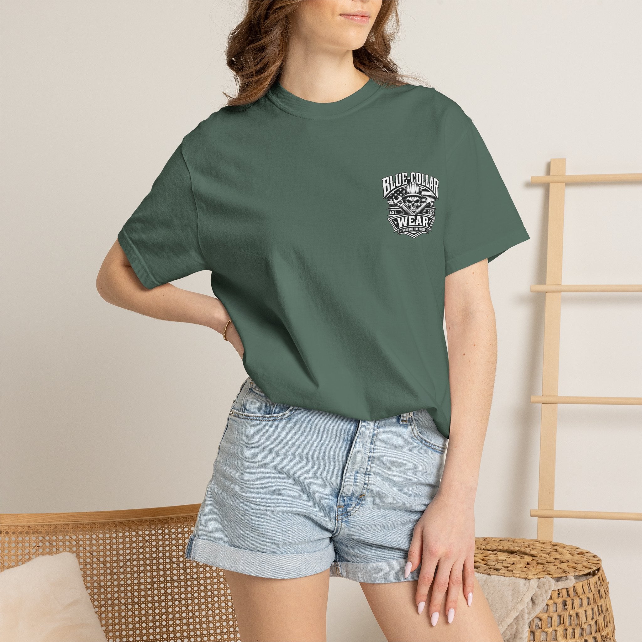 Blue Collar Makes Her Hollar T-Shirt