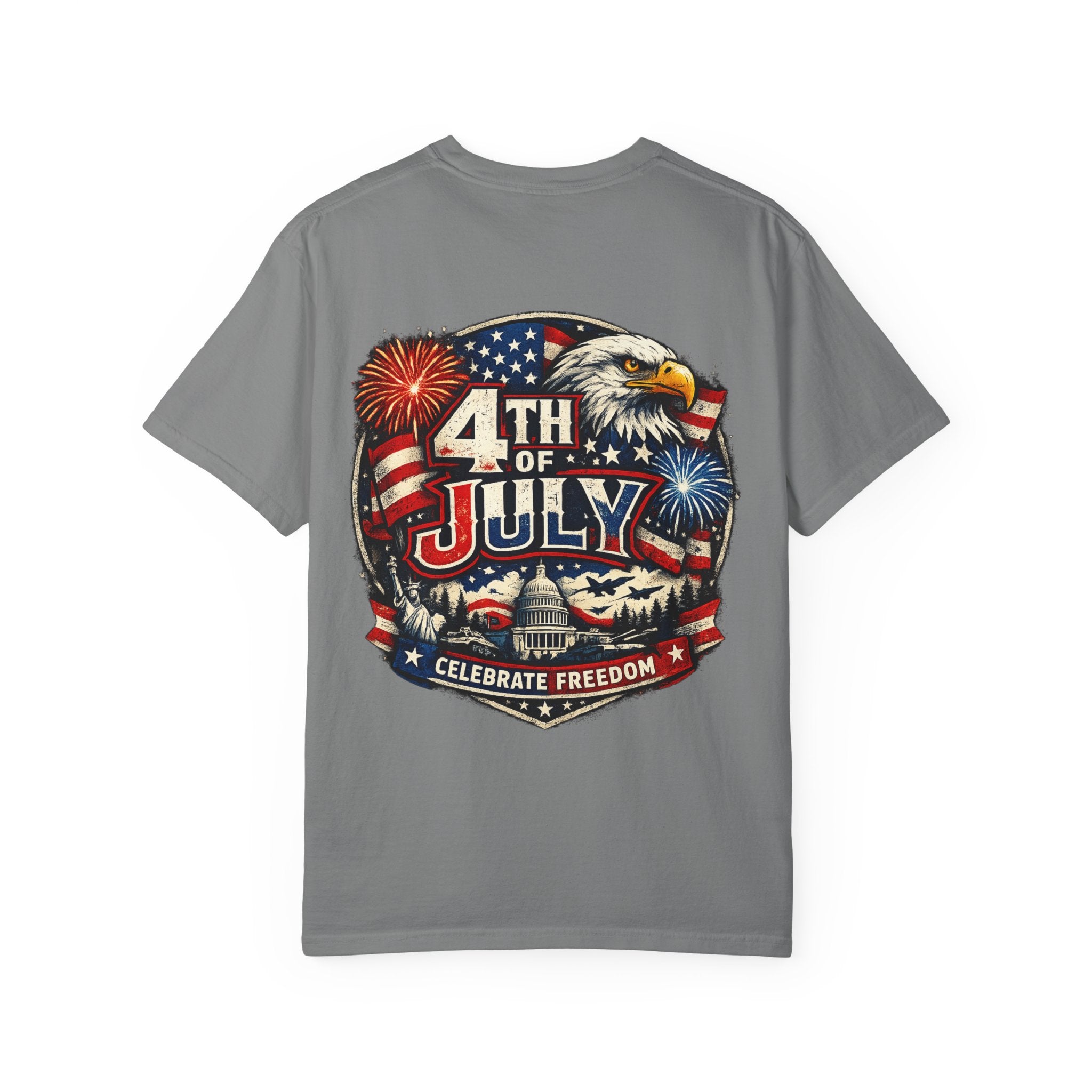 4th of July Eagle T-Shirt — Celebrate Freedom Patriotic Tee