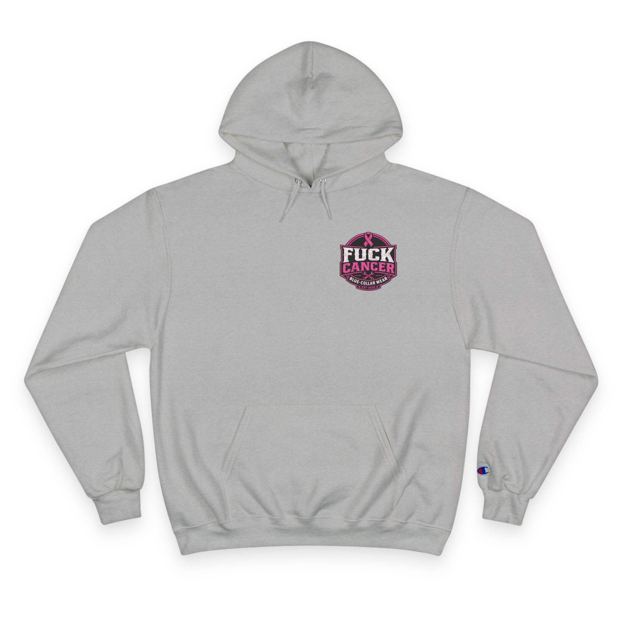 Fuck Cancer Hoodie — Pink Ribbon Awareness Champion Hoodie