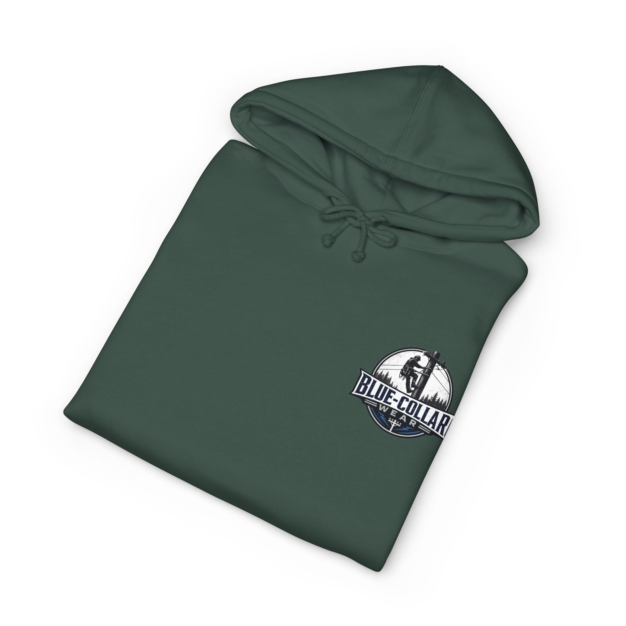 Blue-Collar Wear Hoodie — Lineman Workwear Pullover
