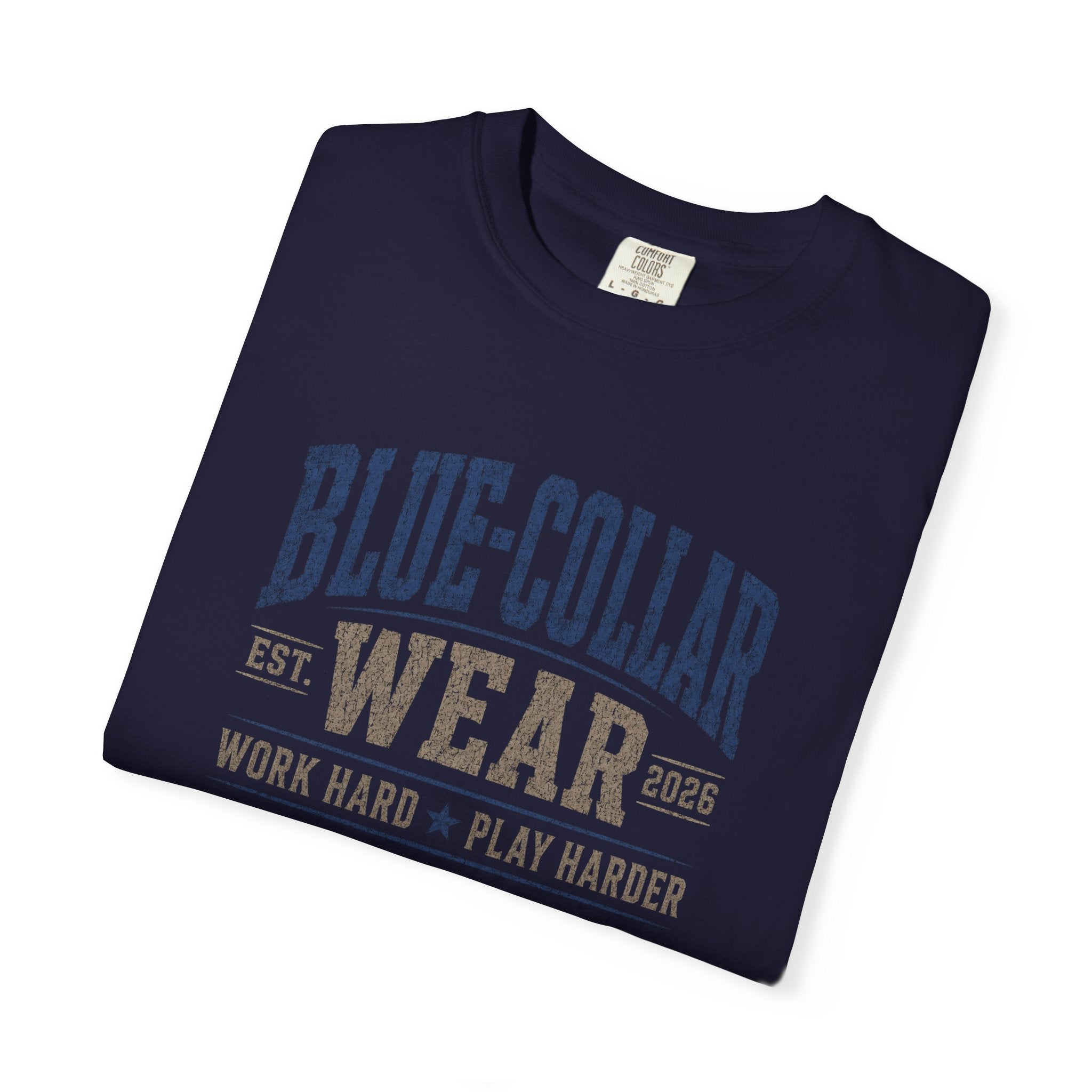 Blue-Collar Wear "Lord Just Get Us Through Hell Week" Work T-Shirt
