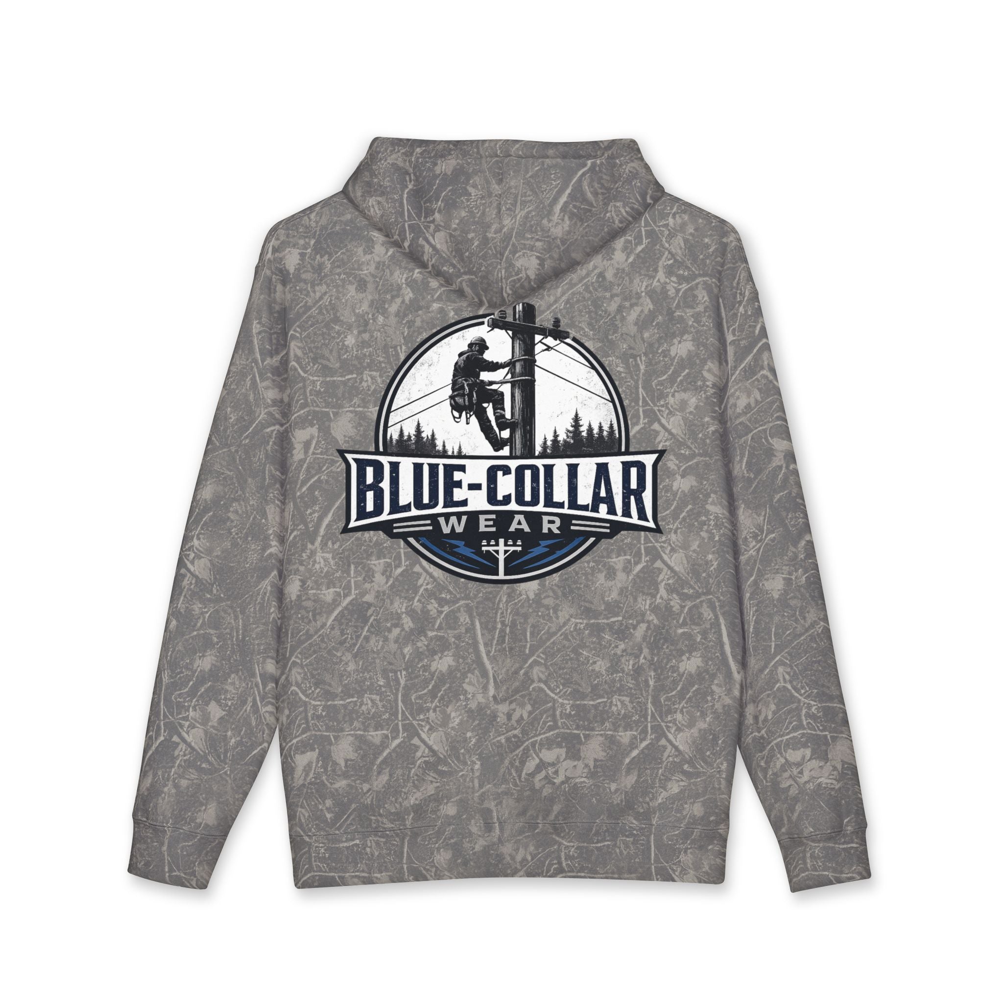 Blue-Collar Wear Hoodie — Lineman Workwear Pullover