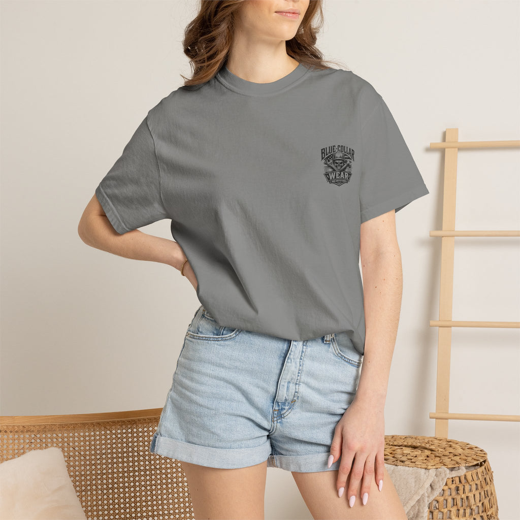 Big Girl Slogan T-Shirt — 'If You're Gonna Hit It Like a Girl' Graphic Tee