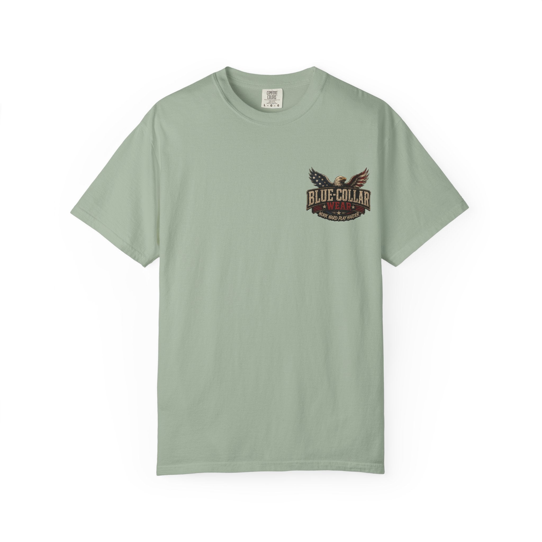 Patriotic 'America Land of the Free' T-Shirt — Eagle & Flag Graphic