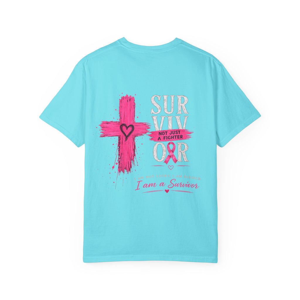 Breast Cancer Survivor T-Shirt — 'Survivor' Pink Ribbon Awareness Tee
