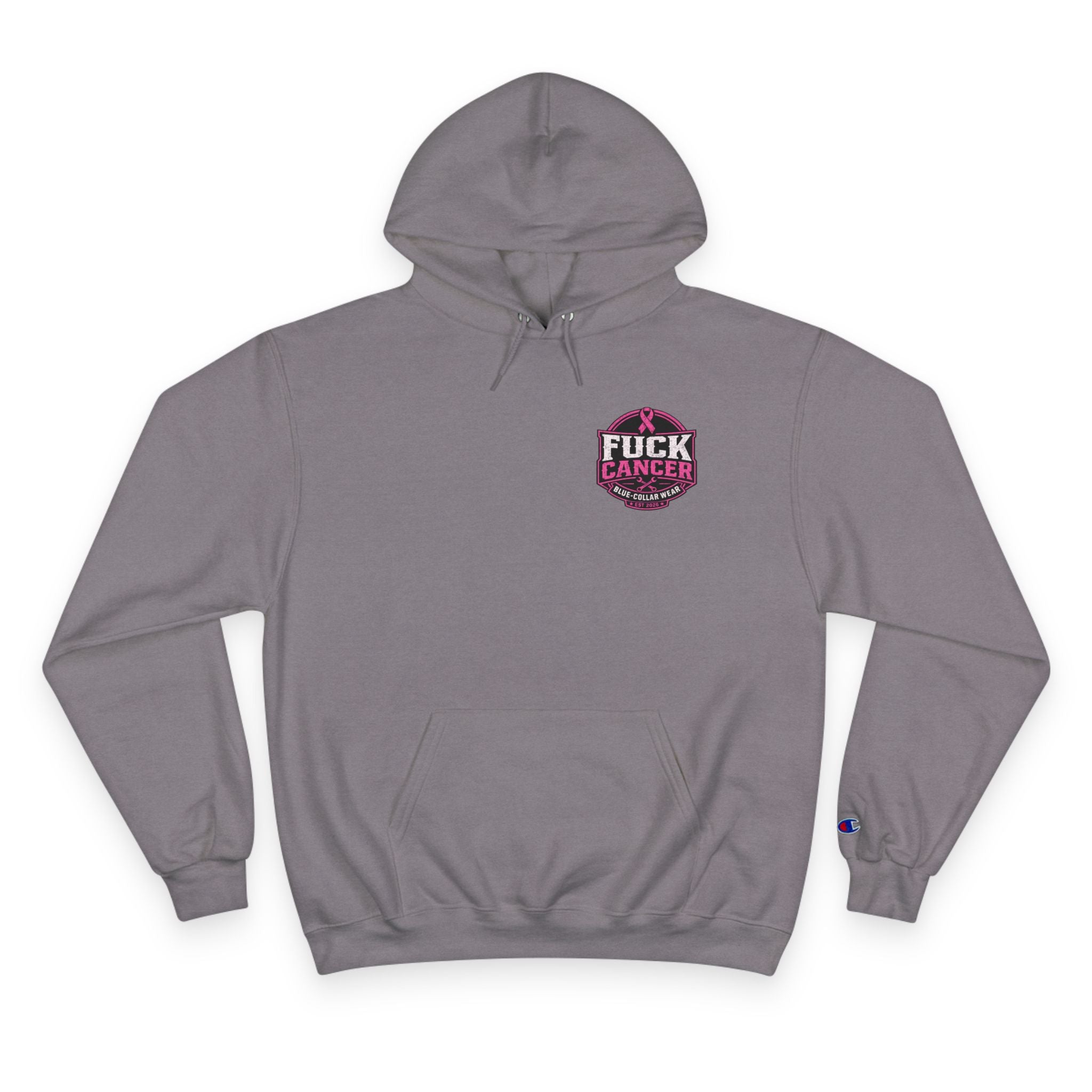 Fuck Cancer Hoodie — Pink Ribbon Awareness Champion Hoodie