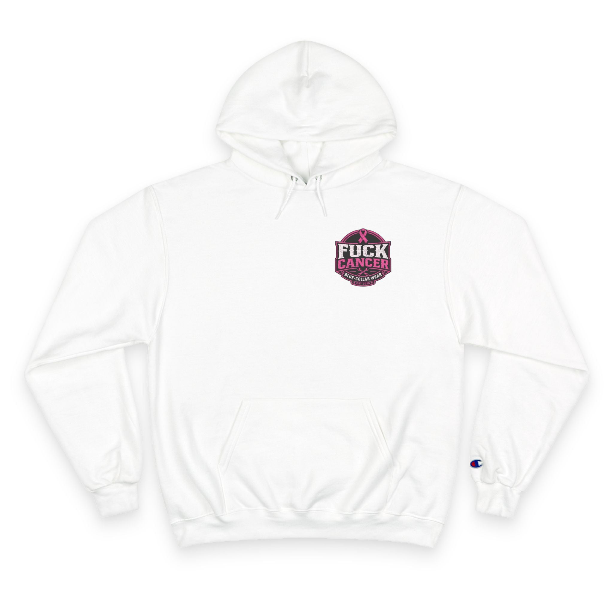 Fuck Cancer Hoodie — Pink Ribbon Awareness Champion Hoodie