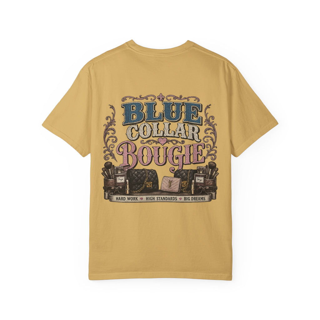 Blue Collar Bougie T-Shirt — Workwear Vintage Graphic Tee