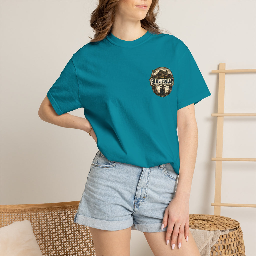Blue-Collar Wear T-Shirt — RANCHER Workwear Tee (Est. 2026)