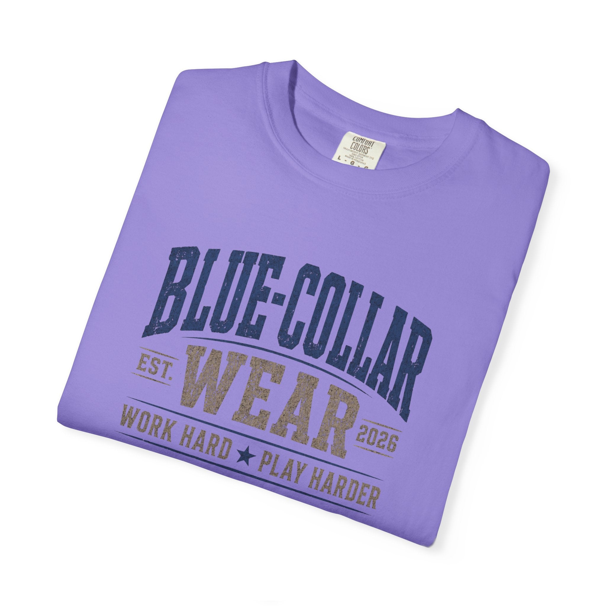 Blue-Collar Wear "Lord Just Get Us Through Hell Week" Work T-Shirt