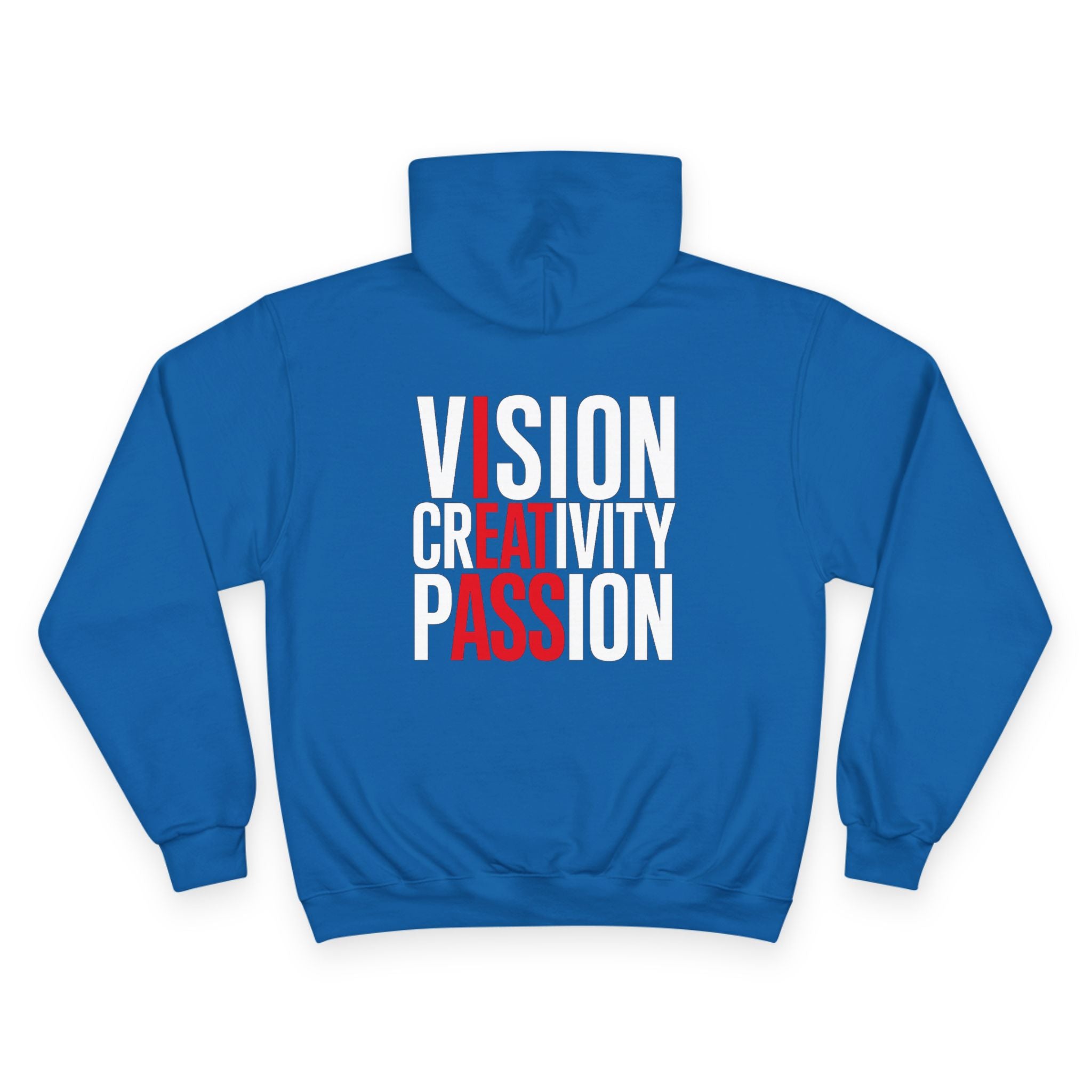 Vision Creativity Passion Hoodie – Motivational Champion Pullover