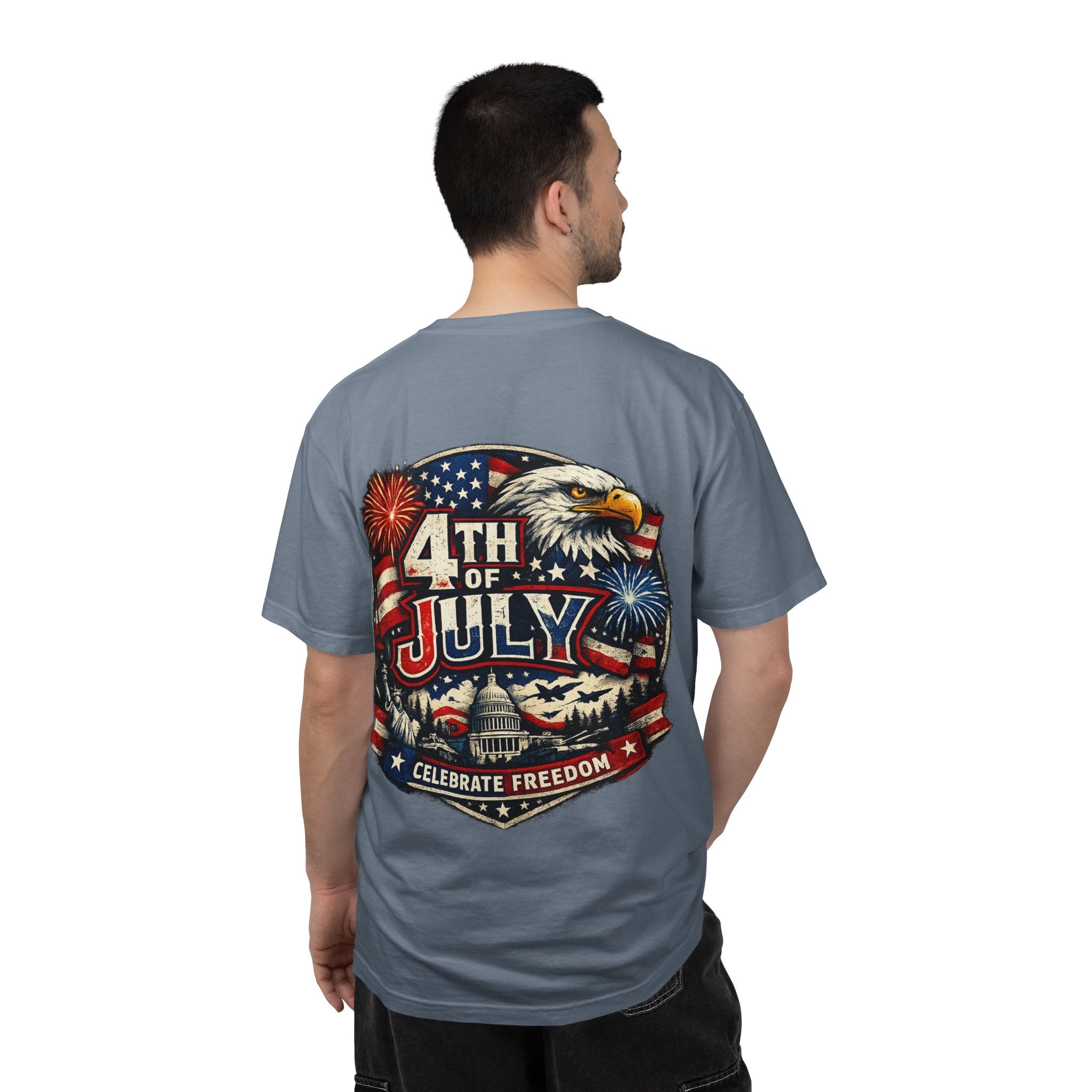 4th of July Eagle T-Shirt — Celebrate Freedom Patriotic Tee