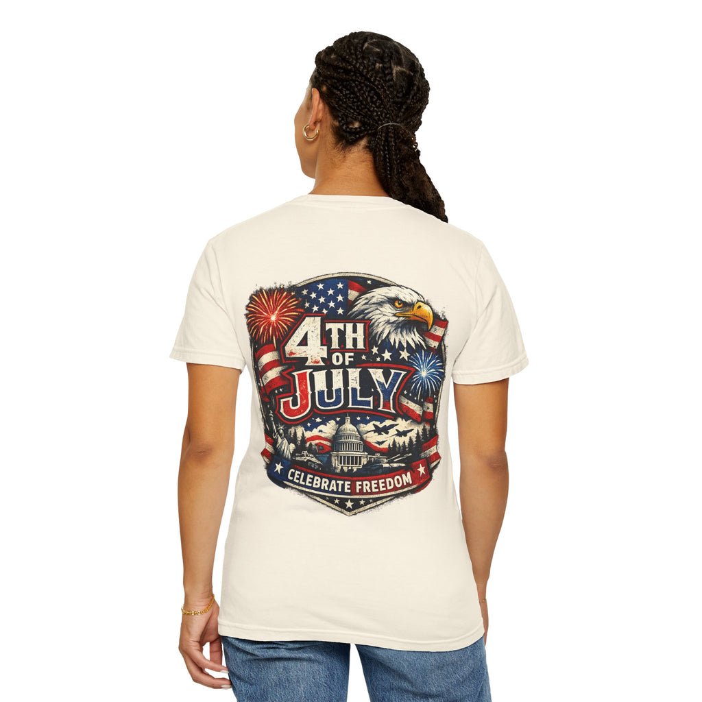4th of July Eagle T-Shirt — Celebrate Freedom Patriotic Tee