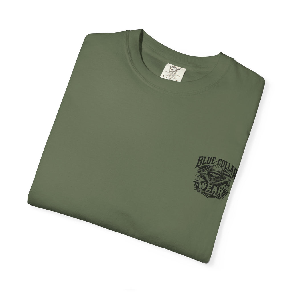 T-Shirt — "I Fix What Your Degree Broke" Vintage Mechanic Tee