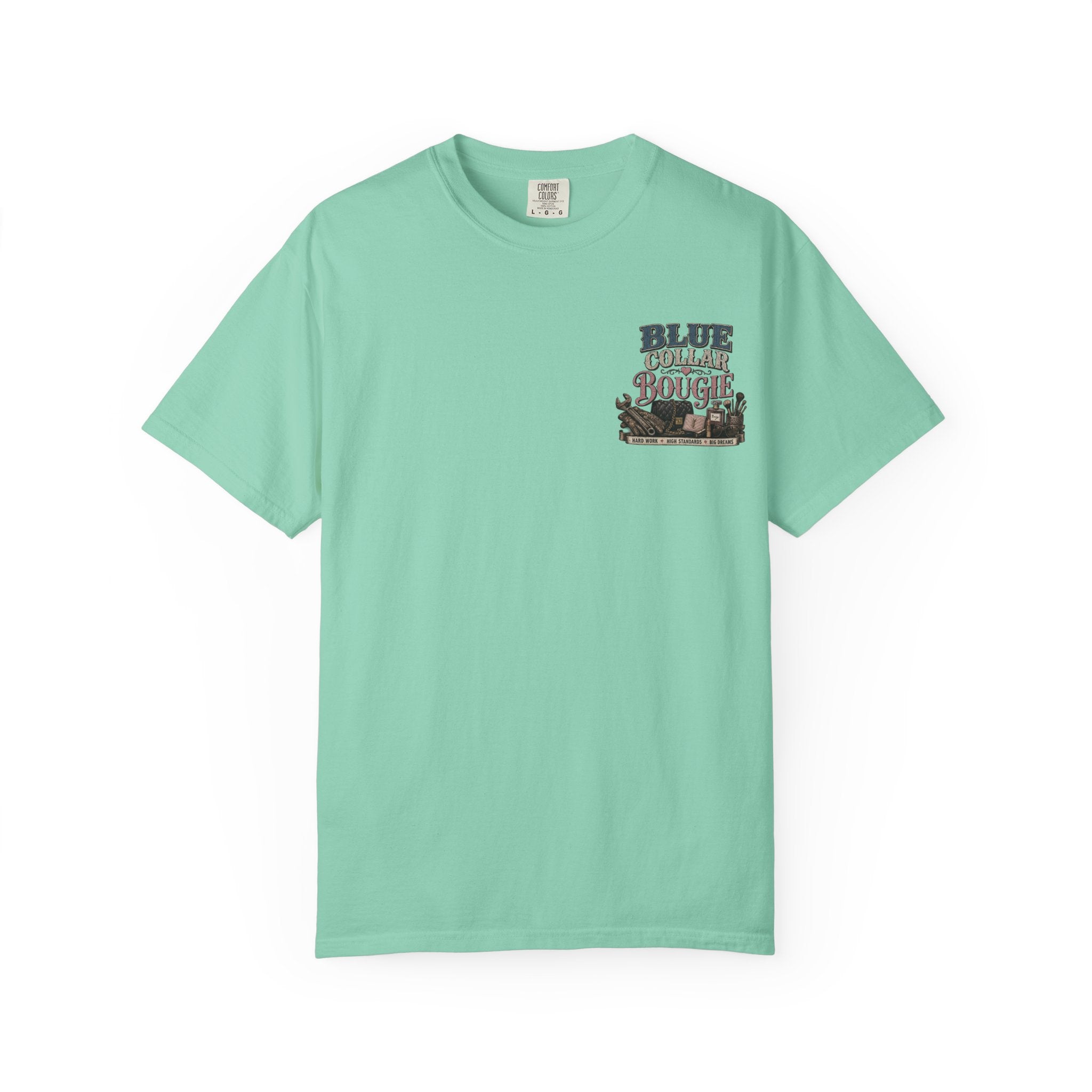 Blue Collar Bougie T-Shirt — Workwear Vintage Graphic Tee
